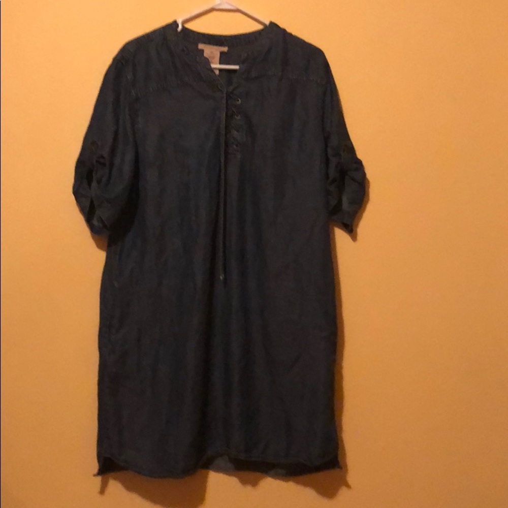 Nice denim dress for woman